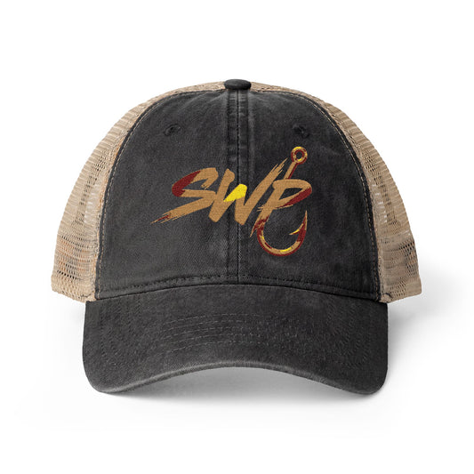 Women's Washed Mesh-Back Cap