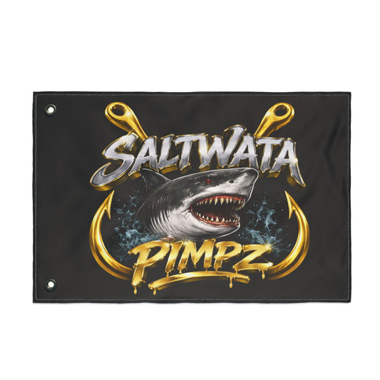 Saltwata Pimpz Double-Sided Fishing Flag